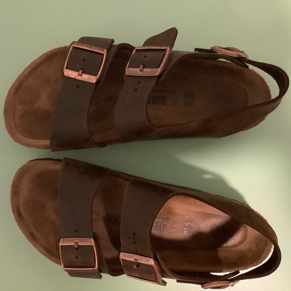 Birkenstock Milano Habana Sandals - Picture 4 of 8
